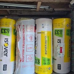 4 rolls of insulation