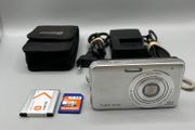 Sony Cyber-shot DSC-W310 12.1MP Digital Camera Silver - Full Kit