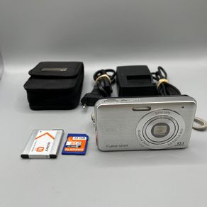 Sony Cyber-shot DSC-W310 12.1MP Digital Camera Silver - Full Kit