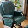 Luxury Swivel Glider Rocking Chair Image 2