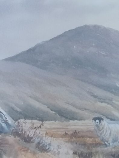 Large Hamilton Sloan Watercolour