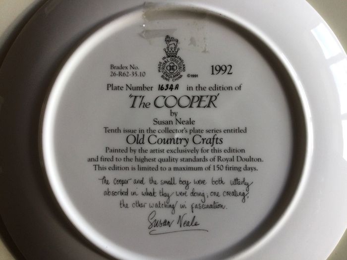 Collectible Royal Doulton Plates X 5.