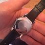Armani men's watch with leather strap Image 3