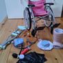 Our Generation Doll Heals on Wheels hospital wheelchair set with all accessories Image 2