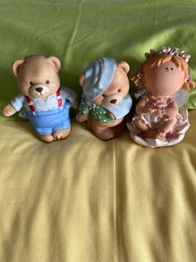 Two Barely Bears ( Barley Broke) & Barley Alive ) & a Fairy ornament's
