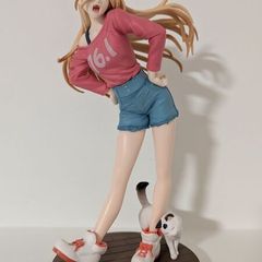 Power And Meowy Chainsaw Man Figure PVC Luminasta 22 cm Sega