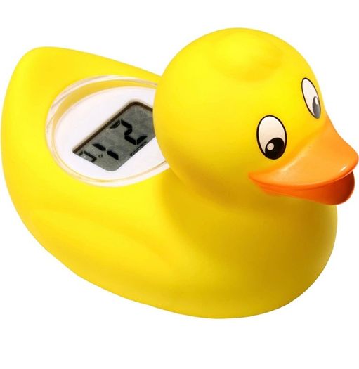 Duckling Digital Water Thermometer and Baby Bath Time Toy, yellow (FREE POSTAGE)