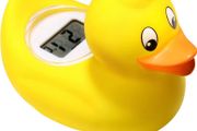 Duckling Digital Water Thermometer and Baby Bath Time Toy, yellow (FREE POSTAGE)