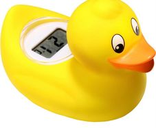Duckling Digital Water Thermometer and Baby Bath Time Toy, yellow (FREE POSTAGE)