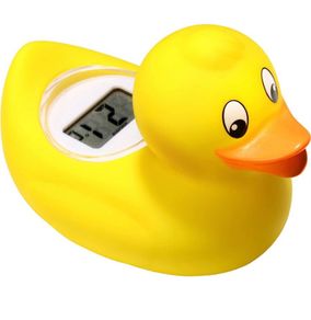 Duckling Digital Water Thermometer and Baby Bath Time Toy, yellow (FREE POSTAGE)