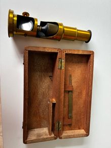 Vintage Student Microscope
