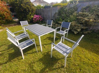 Garden table and chairs