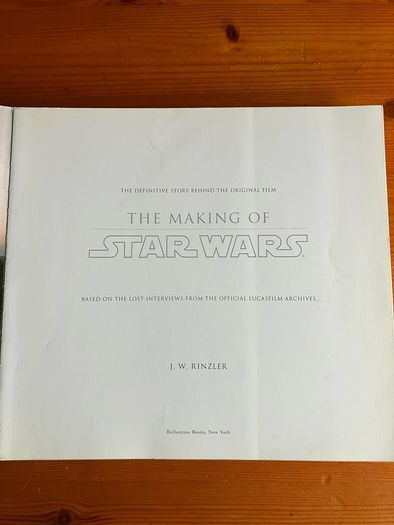 'The Making Of Star Wars.The Definitive Story Behind The Original Film'
