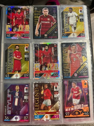 football cards + binders (offers Welcome )