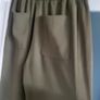 M&S khaki lightweight combat pants with cuffed ankles Sz 12 Image 8