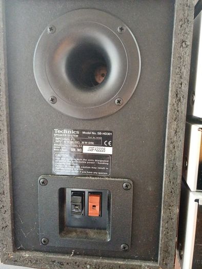 Technics cd, tuner and cassette player
