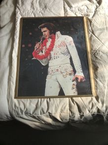 Framed Elvis picture