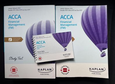 ACCA Financial Management (FM) Essentials Pack