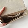 Vintage 1950s 1960s bamboo clutch purse bag pin up retro Image 5