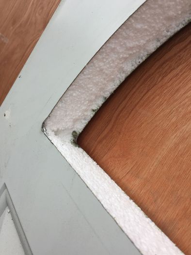 External insulated door