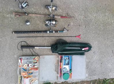 fishing rods