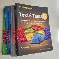 Text and Tests 5 and 6 Higher Level Maths Books