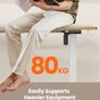 Electric Standing Desk Height Adjustable 160 x 80cm Sit Stand with 4 Memory Smart Pannel Home Office Splice Board Image 5