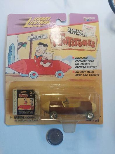 Barney Rubble Flintstones Sports Model Car Diecast