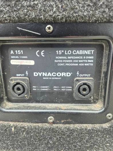 Dynacord and Yamaha PA System