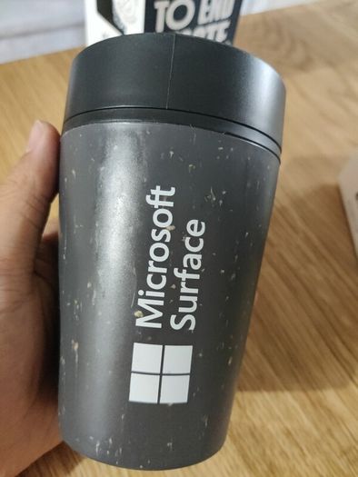 Microsoft Logo coffee cups