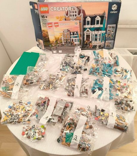 Retired Lego 10270 Bookshop - Brand New - Open Box