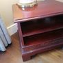 Elegant carved wooden TV stand / side table Image 3