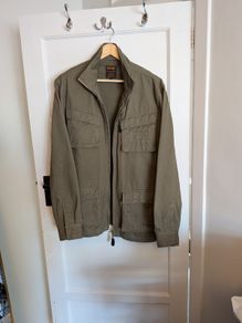 Schott NYC Military Gear Field Jacket - Khaki / Olive - Size L