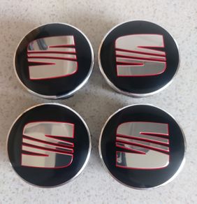 4 X Seat Centre Caps (63mm)  Free Post