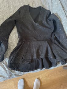 dressy peplum top quiz size 10