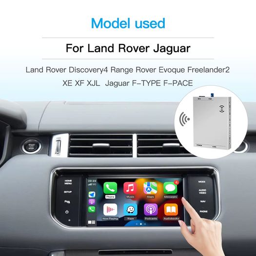 Land Rover Jaguar Bosch Discovery 4 Evoque Freelander 2 XE XF XJL Wireless Carplay Android Auto Airplay Autolink