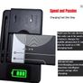 2022 Mobile Battery Charger Universal LCD Indicator Screen USB-Port For Cell Phone Chargers Battery Charging Image 2