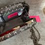 Silver/Black Clutch bag Brand New Image 2