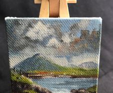 Miniature - Acrylic on canvas - West of Ireland