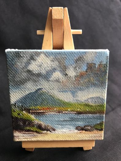 Miniature - Acrylic on canvas - West of Ireland
