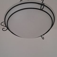 2x ceiling lights as per picture.