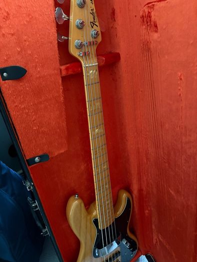 Fender Marcus Miller Jazz Bass V  USA Corona 2005 Natural Ash 5 String