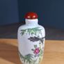 Chinese porcelain snuff bottle Famille Rose Image 7