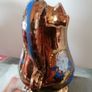 Victorian Copper Jug with Swan Neck Handle Image 3
