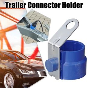 For 7 And 13 Pin Trailer Plugs Parking Cover Trailer Plug Holder ABS Accessory Bracket Fixed Trailer Connector Brackets