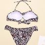 Two-piece leopard swimsuit Large Image 2