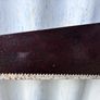 vintage wooden handled carpenters saw Image 4