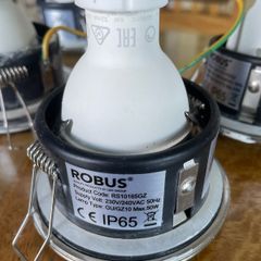 LED Ceiling downlights IP65 x4
