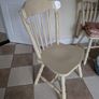 Solid wood kitchen table and chairs set Image 3