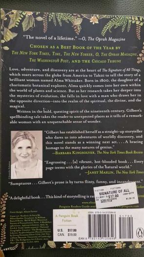 The Signature of All Things by Elizabeth Gilbert - Paperback